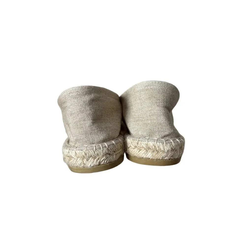 J.Crew cap toe espadrilles‎ linen size 12